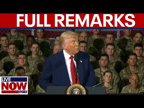 Video | FULL REMARKS: President Trump speaks to Michigan National Guard | LiveNOW from FOX