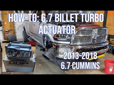 HOW-TO: CITY DIESEL 6.7 BILLET TURBO ACTUATOR. From DDP Motorsports