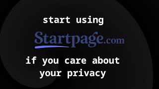 Switching To Startpage: The Privacy Focused Search Engine