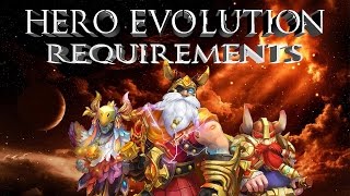 Castle Clash: Hero Evolution Requirements | What It Takes