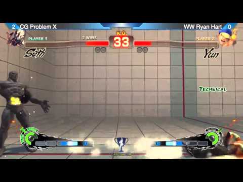 Ryan Hart vs Problem X - Losers Finals - Capcom Cup EU SSF4 Qualifiers