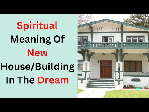 Meaning of new building in the dream...