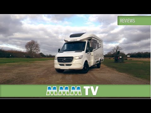 A special edition Hymer displaying the three-pointed star