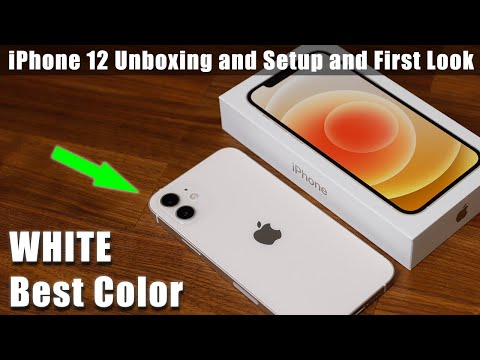 iPhone 12 - Unboxing, Setup and Review (WHITE COLOR)