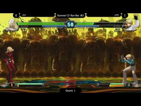 KOF XIII - Versus Dojo - Summer Ran'Bat #2 1/4 Finals - Jym VS WDM | Luffy Part 2/2