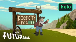 Hulu Futurama | Season 11 Episode 3 Clip Doge City