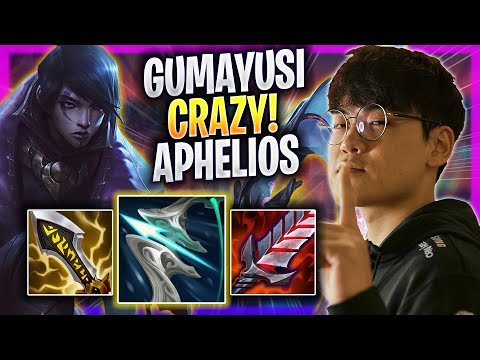 GUMAYUSI CRAZY GAME WITH APHELIOS! - T1 Gumayusi Plays Aphelios ADC vs Ezreal! | Season 2023