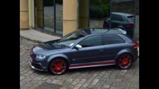 AUDI RS3 CONVERSION FROM STANDARD A3 MODEL BY XCLUSIVE CUSTOMZ