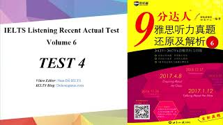 IELTS LISTENING ACTUAL TEST 6-4