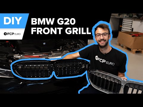 BMW 330i Grill Replacement DIY (2019-Present BMW G20 330i, M340i, 330e, G22 430i, M440i)