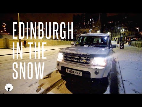 A quick video of Edinburgh in the snow tonight (9th Feb 2021)