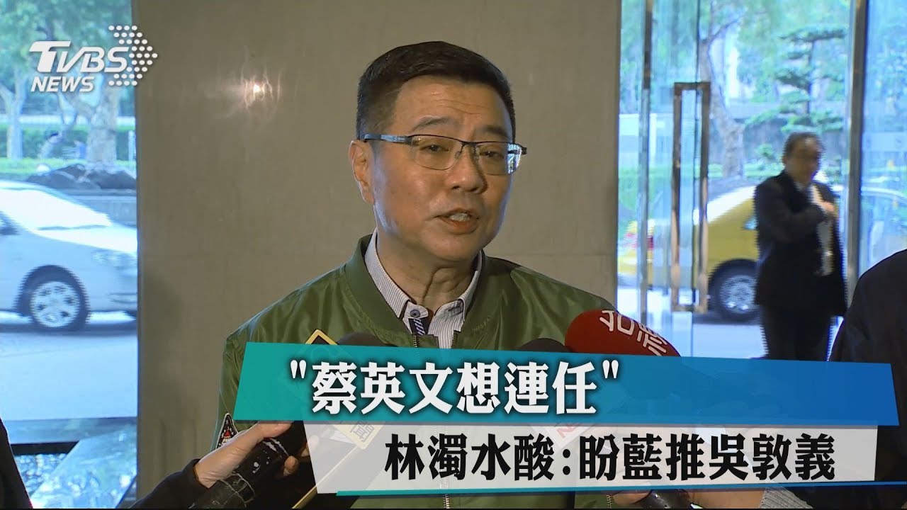 「蔡英文想連任」 林濁水酸:盼藍推吳敦義