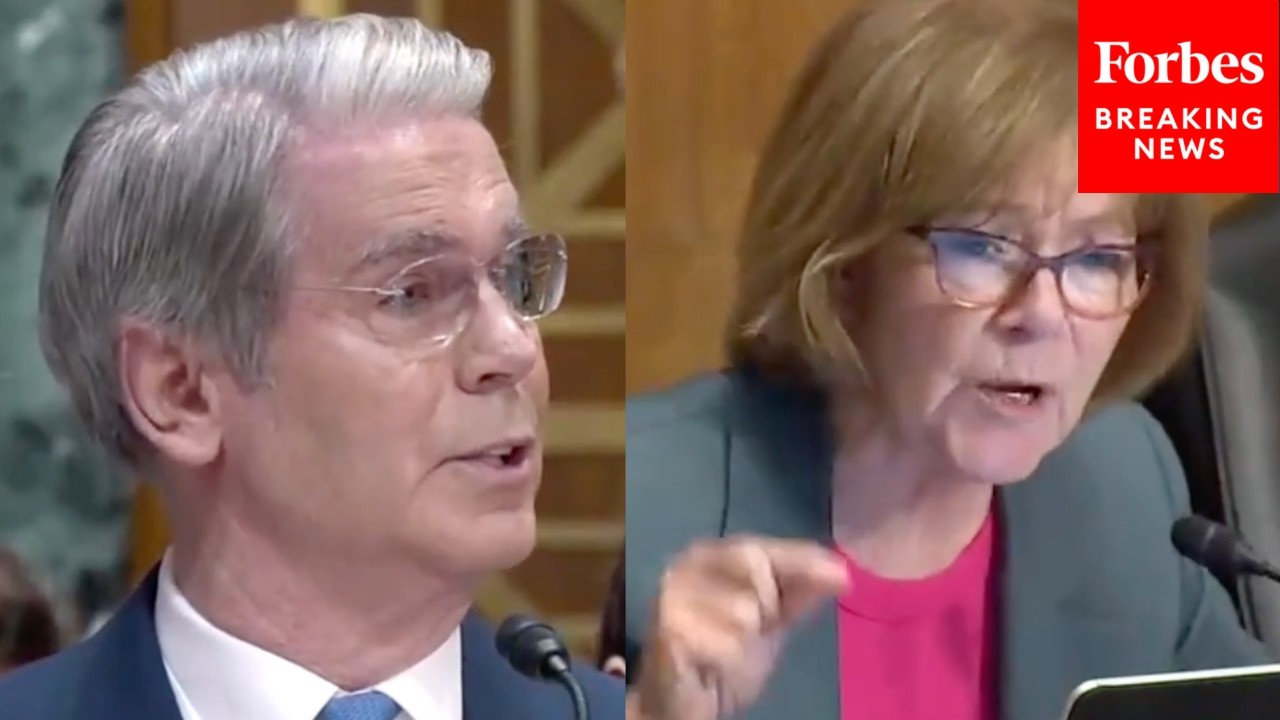 Video | Tina Smith Grills Bessent: Explain To Me How The Iran War Is 'Worth The Pain' Farmers Are Feeling