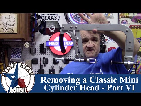 Episode 38F:  Removing Classic Mini Valves & Valve Springs