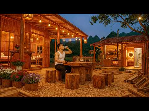 An extraordinary young man built a modern wooden villa in just 309 days. | by @Triệu Nguyên