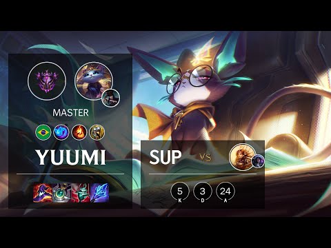 Yuumi Support vs Leona - BR Master Patch 11.1
