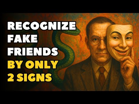 The Only 2 Psychological Signs That Expose Fake Friends | Carl Jung