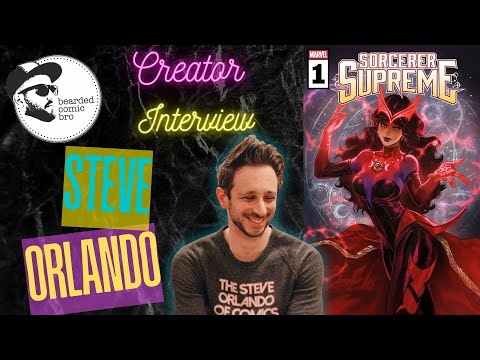 Interview with Steve Orlando (writer of Sorcerer Supreme and DC vs AEW)