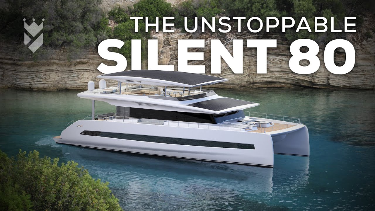 The unstoppable Silent 80 Solar Powered Catamaran!