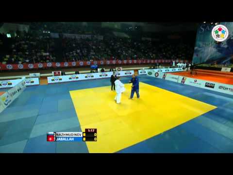 Judo Grand-Prix Samsun 2013: Magomed NAZHMUDINOV (RUS) - Faicel JABALLAH (TUN) Final [+100kg]