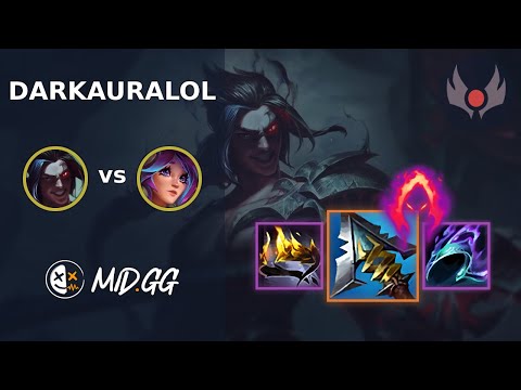 MID.GG: [ DarkAuraLOL ] Kayn JUNGLE vs Lillia | EUW GRANDMASTER | LOL Season 2025