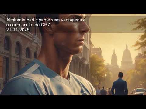 Almirante participante sem vantagens e a carta oculta de CR7