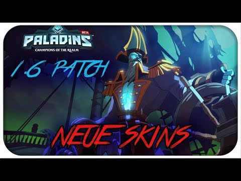NEUER CHAMP + NEUE SKINS - Paladins 1.6 Update (Pts Server)
