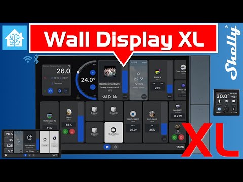 Neu: Shelly Wall Display XL Touchpanel… so genial 😉