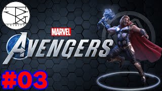 ＃03【Marvel's Avengers Game (アベンジャーズ)】トリニティーのヒーロー活動始動！