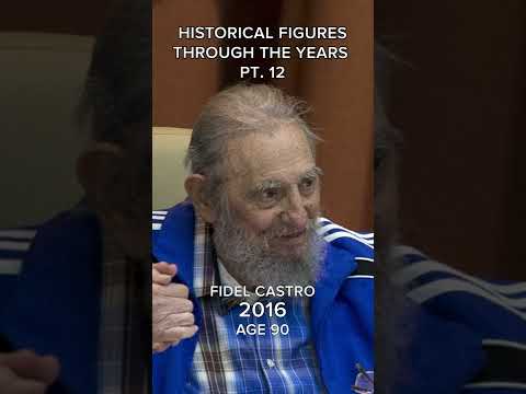 Fidel Castro Through the Years