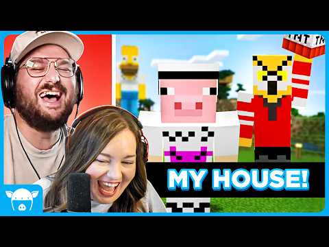 Reacting To Vanoss Crew's Best MINECRAFT Pranks