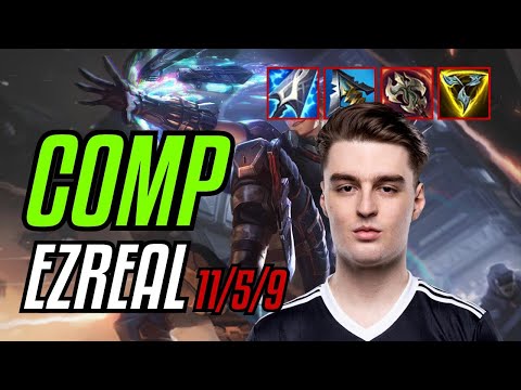 COMP - EZREAL vs SAMIRA ADC - EUW CHALLENGER - PATCH 11.8 QUADRAKILL
