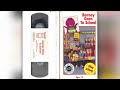 Barney Goes To School 1990 1993 VHS Release Canadian Release White VHS