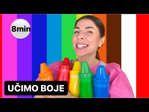 Ucimo Bebe i Malu Decu- Učimo Boje i Pesmice sa Ksenijom | Ksenija za Decu