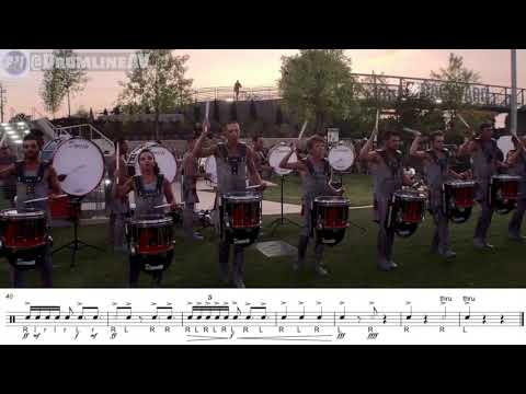 Santa Clara Vanguard DCI 2019 Drum Break and Closer (Early Season) - Learn The Beats (Multi-Cam)