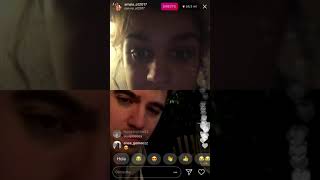 Roi y Amaia hacen directo, sister OT 2017