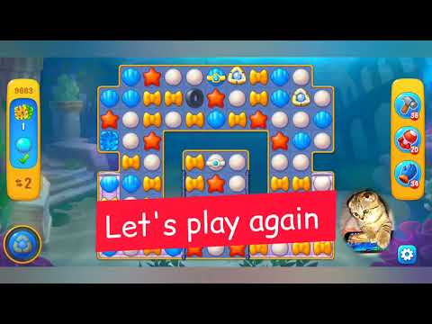 Fishdom 2022, no Boosters,  9683  level  -  прохождение без бустеров,  9683  уровень.