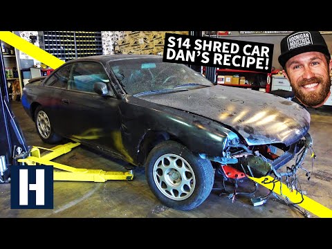S14 Drift/Shred Car Built From a $500 Shell: Danger Dan's Not-So-Secret Recipe!