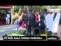 Kenyan Flag Taken Off Raila Odinga S Coffin Ahead Of Burial At Kang O Ka Jaramogi