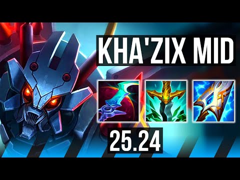 KHA'ZIX vs YASUO (MID) | EUNE Master | 25.24