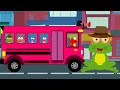Animals Wheels On The Bus Nursery Rhymes Collection