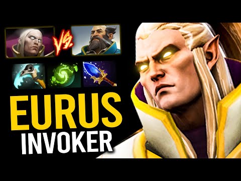 AWESOME INVOKER GAMEPLAY | RANK 7 CHINA EURUS INVOKER vs KUNKKA MID | Dota 2 Invoker