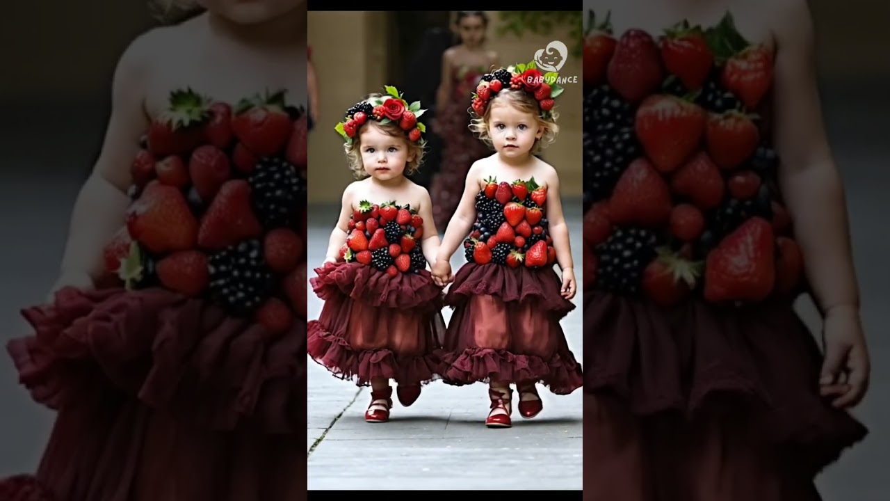 FRUITS outfits BABY👶 #baby #cute #kids #shorts #베이비 #fyp