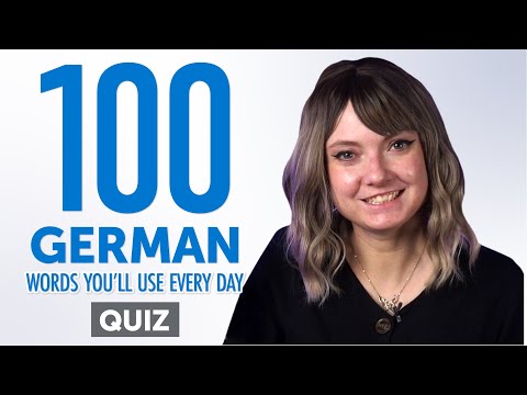 Quiz | 100 German Words You'll Use Every Day - Basic Vocabulary #50