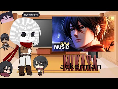 Kanto manji reagindo ao rap da Mikasa (s/n as Mikasa)