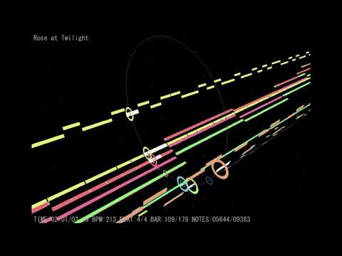 Nemesis Theory氏のRose at Twilightを打ち込んでみた