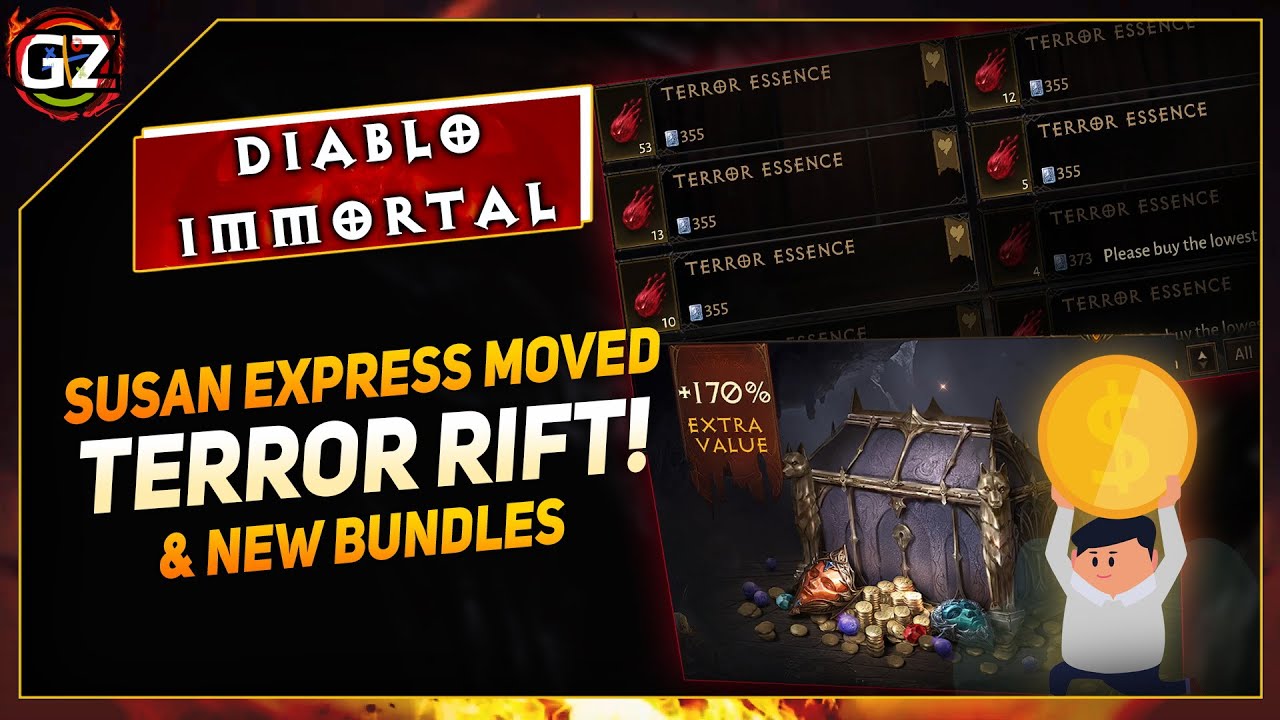 Susan Express Moved To TR & New Nice Bundles | Diablo Immortal
