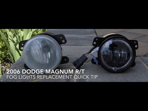 Replacing the Fog lamps to 2006 Dodge Magnum Quick tip