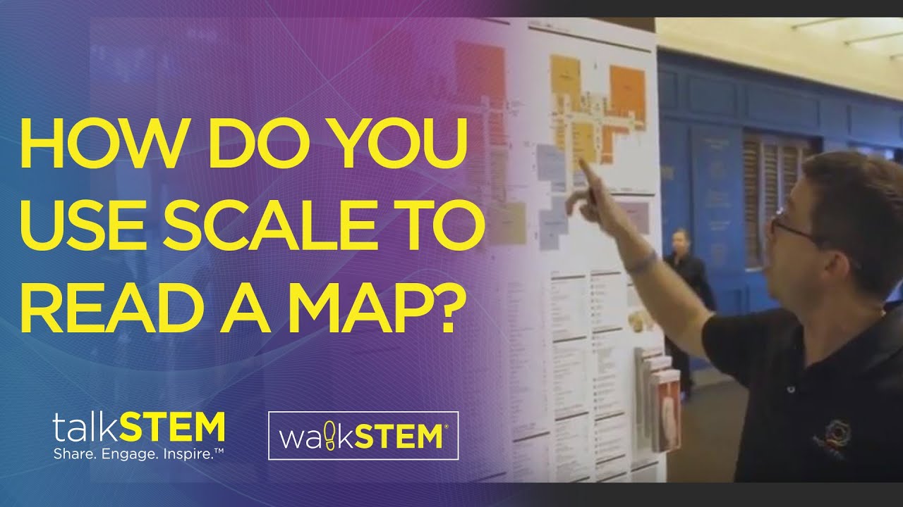 How do you use scale to read a map?
