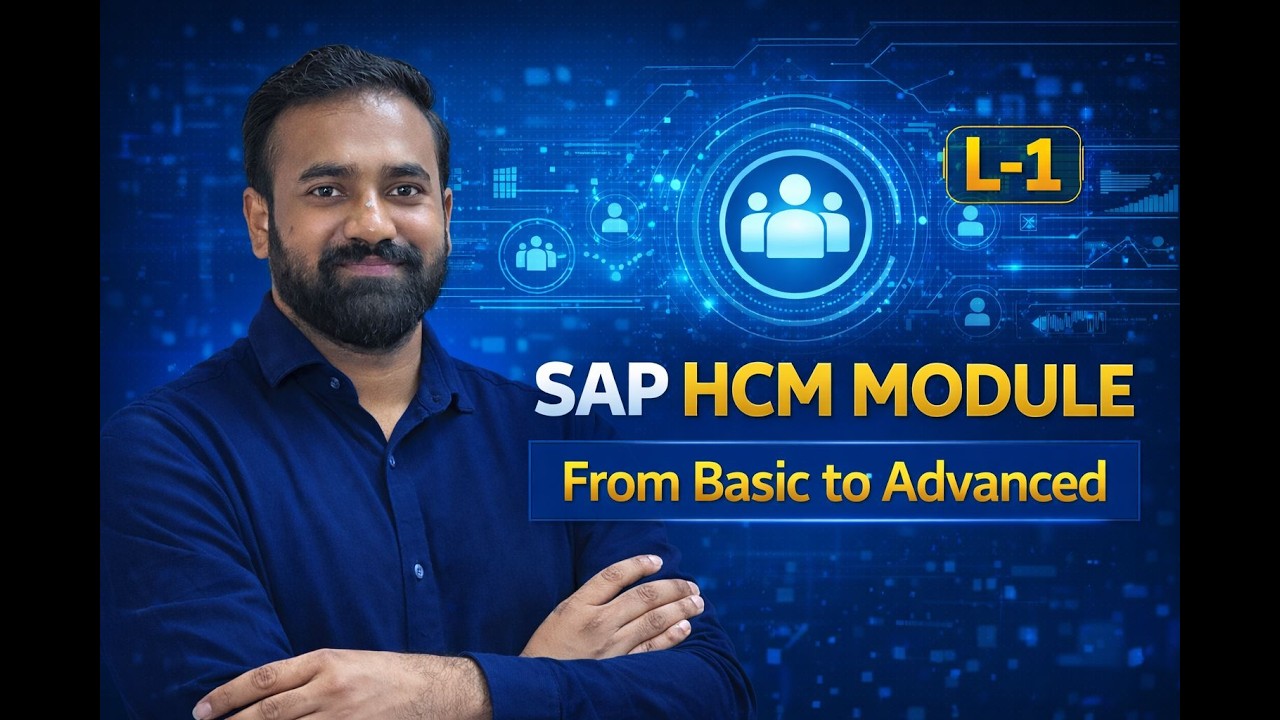 L-1: What is SAP HCM? | Module Overview | Career Scope & Roadmap @vishwastechhub #saphcm #saphr